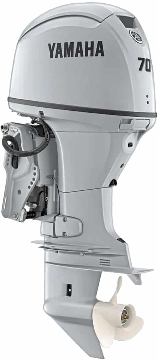 Moteur Yamaha 70CV Blanc - F70BETL2