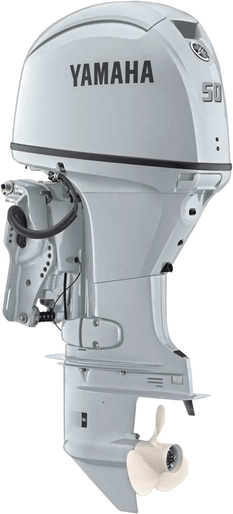 Moteur Yamaha 50cvv Blanc - F50LC2